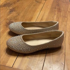 Little girls size 12 dress flats